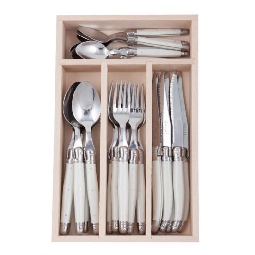 Andre Verdier Cutlery Set 24 Piece White (Contribution)