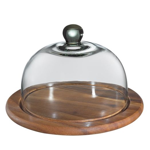 Zassenhaus Cheese Board & Glass Dome
