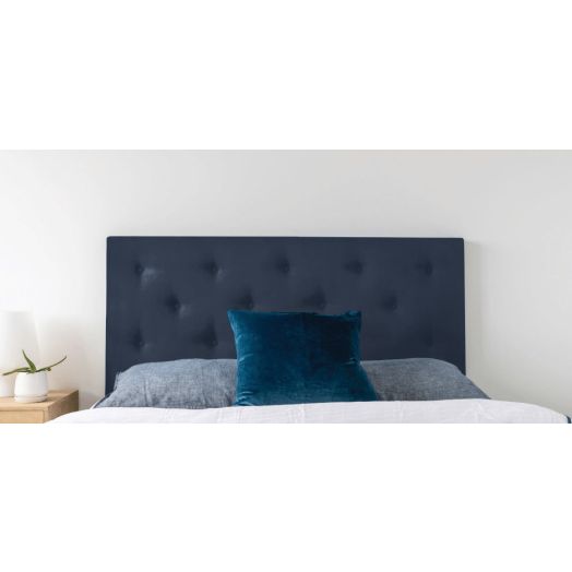 Mazon Luton Upholstered Fabric Headboard Zurich Cinder