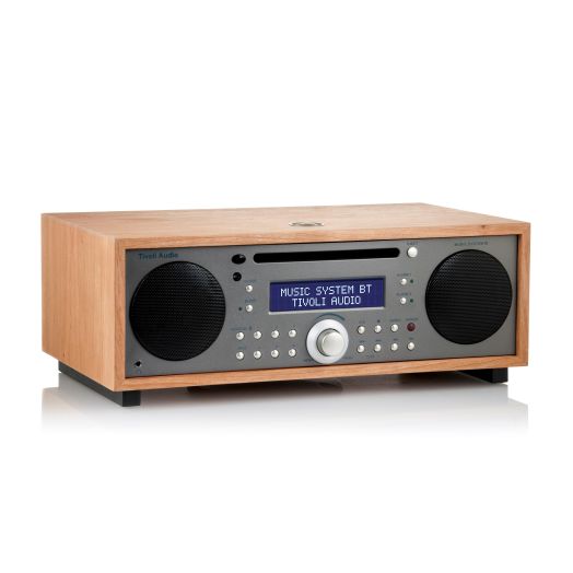 Tivoli Audio Music System Bluetooth & CD Player - Cherry/Taupe