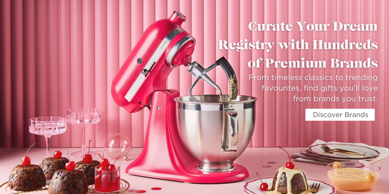 Curate Your Dream Registry with Hundreds of Premium Brands