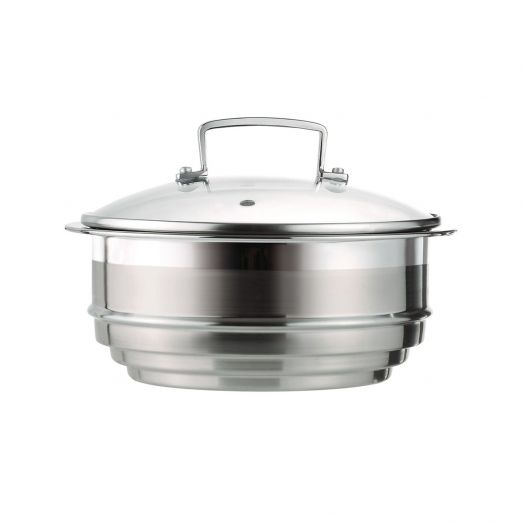 Classic 3-Ply Stainless Steel Multi Steamer 16cm-20cm