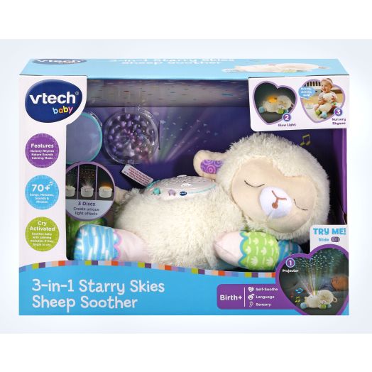 Vtech 3 In 1 Starry Skies Sheep Soother
