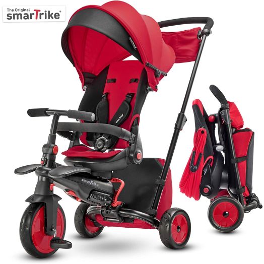 Smartrike Str7j 7 In 1 Folding Trike - Red