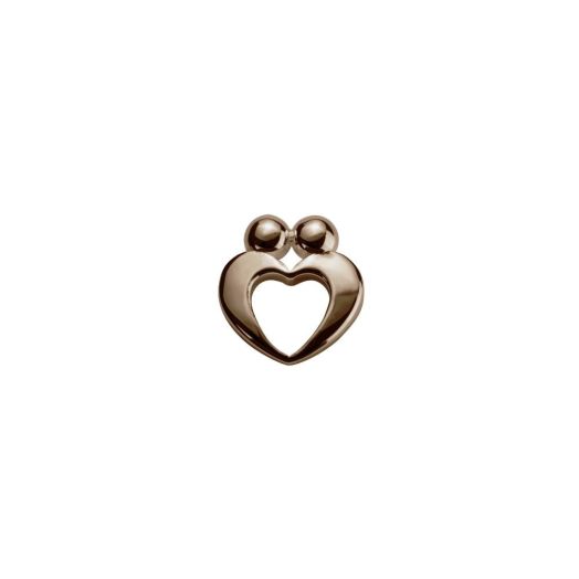 STOW True Love Charm - Yours Always - 9ct rose gold