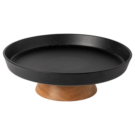 Costa Nova Centrepiece Plate with Wooden Stand - 320mm