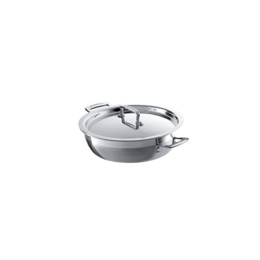 Classic 3-ply Stainless Steel Shallow Casserole Dish-24