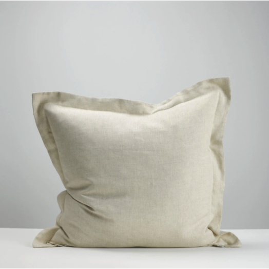 Natural Linen European Pillowcase