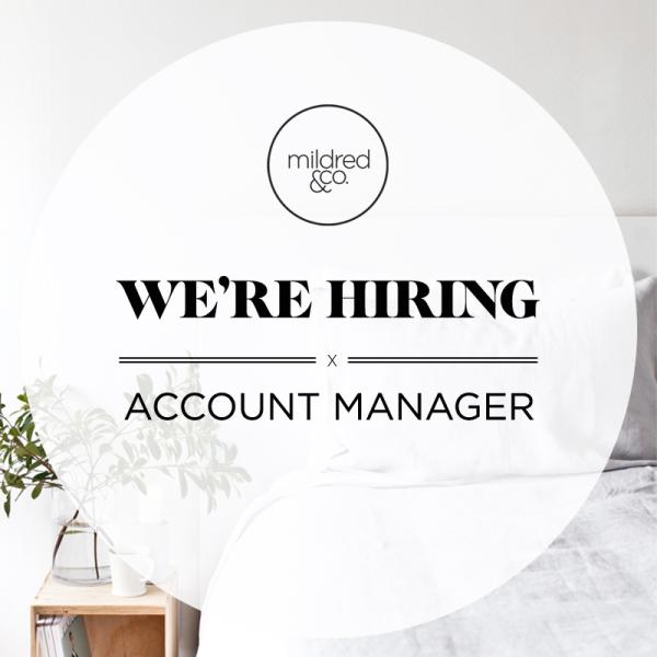 Work for Mildred&Co: Account Manager