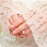 Nails for blushing brides